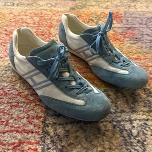 Hogan suede tennis shoe. Brand new.